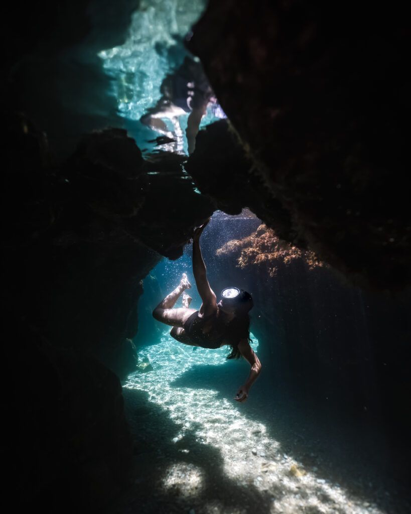 apnea entre rocas tenerife